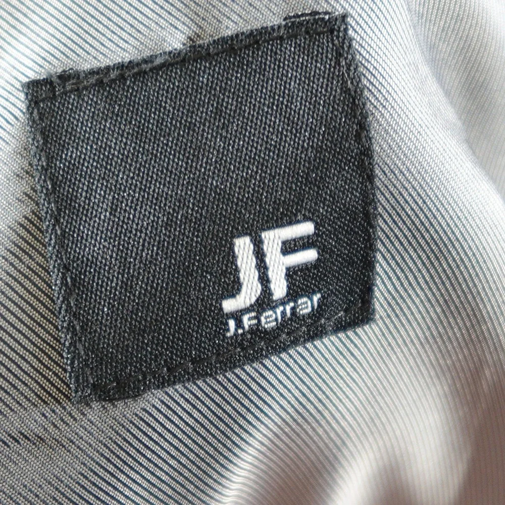 J.Ferrar Suit Jacket Men 34 Short Black Two Button Double Vented Formal Business